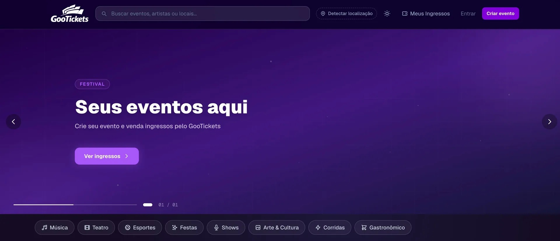 Plataforma de Venda de Ingressos 1